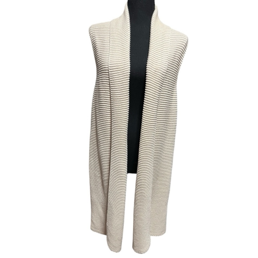 GAP Cream Open-Front Cardigan - Picture 2 of 5